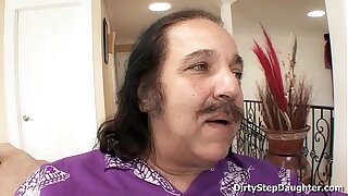 Very undesigned panhandler Ron Jeremy fucking his sweet teen stepdaughter Lynn Exalt