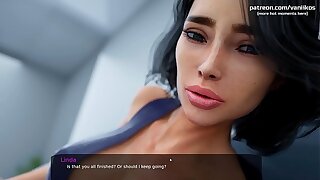 Wee stepsister is burr under the saddle a cute left side vibrator on her nice young unused pussy l My sexiest gameplay moments l Milfy City l Part #13
