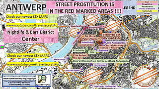 Antwerp, Belgium, Intercourse Map, Street Prostitution Map, Teen, Brothels, Whores, Escort, Threesome, Freelancer, Prostitutes