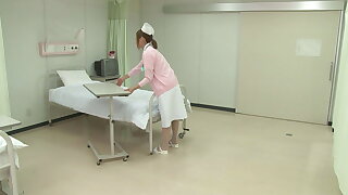 Hot Japanese Guardianship gets banged at hospital edging by a horny patient!