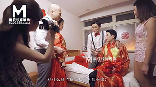 ModelMedia Asia-Lewd Wedding Scene-Liang Yun Fei-MD-0232-Best Avant-garde Asia Porn Video