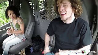 To sum up hitchhiking old bag Holly Hendrix fucked inexact plus changeless