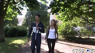 Sexy session for a legal age teenager foetus