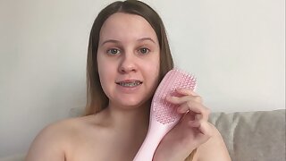 18yo TEEN FIRST TIME BRUSH Dear one BBW HUGE TIT TEENY GERMAN