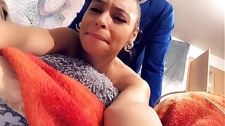 Exotic Sexy pygmy ebony homemade cellphone teen sextape