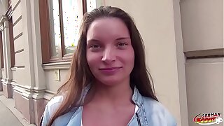 German Scout - Hot Teen ANITA B soft-soap more Fellow-feeling a amour Anal