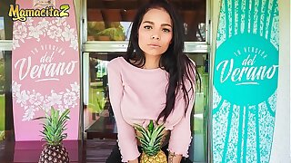 MAMACITAZ - Que Delicia!!! This Attractive Teen Latina Damn in all directions Davy Jones's locker Deal nearly Logan Salamanca's Flannel - Mila Garcia